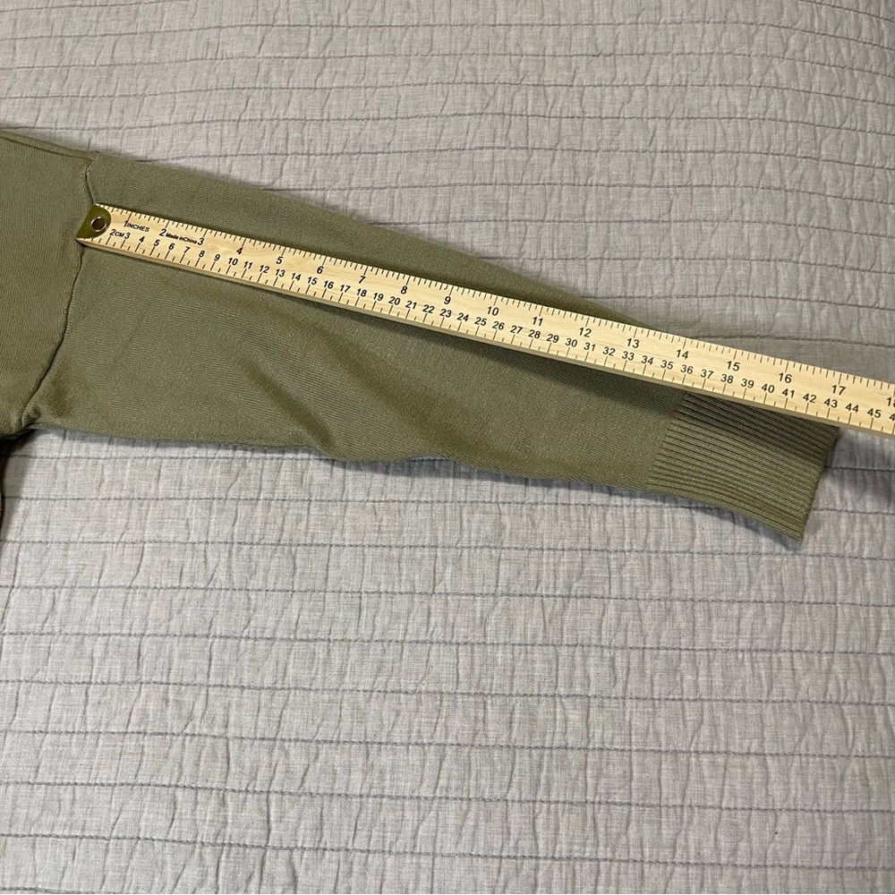 Zenana Women's Front Seam Sweater Light Green XL Style TW-21018C5 - Picture 5 of 8